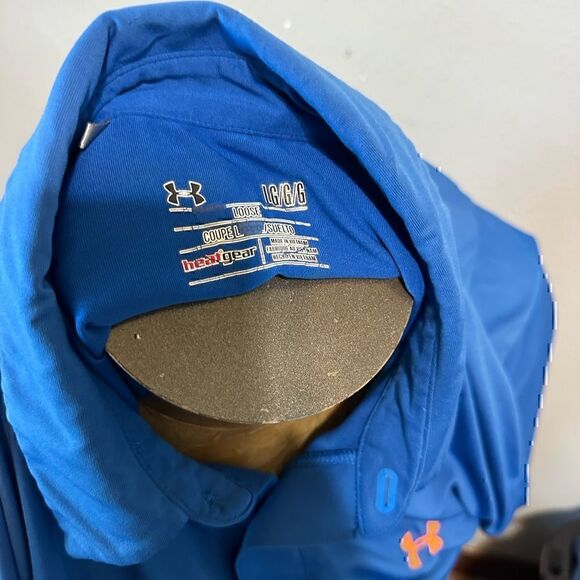 Under Armour HeatGear Mens Large Short Sleeve Polo - Picture 2 of 5